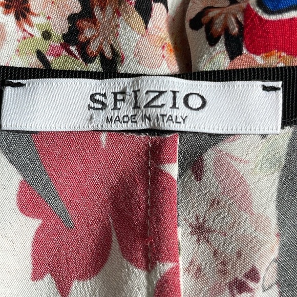 SFIZIO Colorful Floral Maxi Dress Size L Tall Sleeveless - Picture 7 of 10